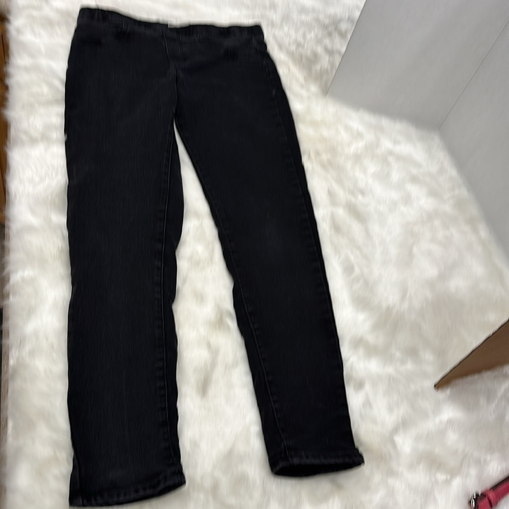 Levi’s pull-on black jeggings girls size 16 - Picture 10 of 12